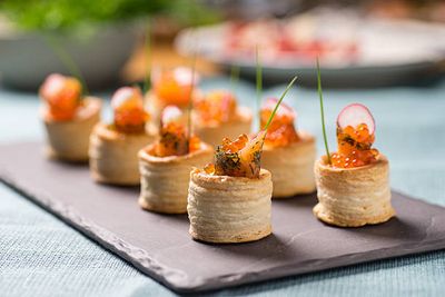 Canapés menu image